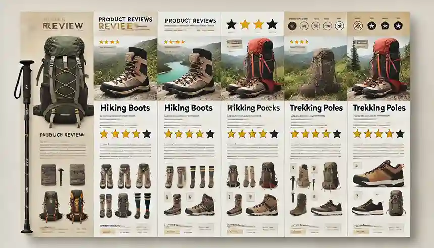 Reseñas 1 Reseñas de productos Senderismo portada